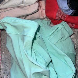 Mint green think Lululemon running jacket!!